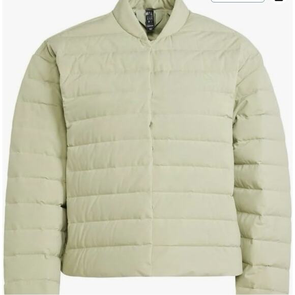 NWT $140 Adidas Women Helionic Light down Jacket Size XS Tent Green. - Picture 1 of 6